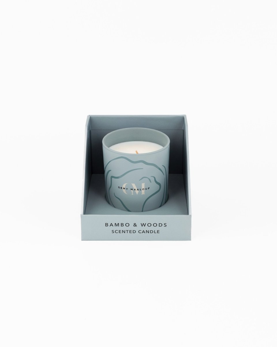 Bambo & Woods Scented Candle - Gemy Maalouf