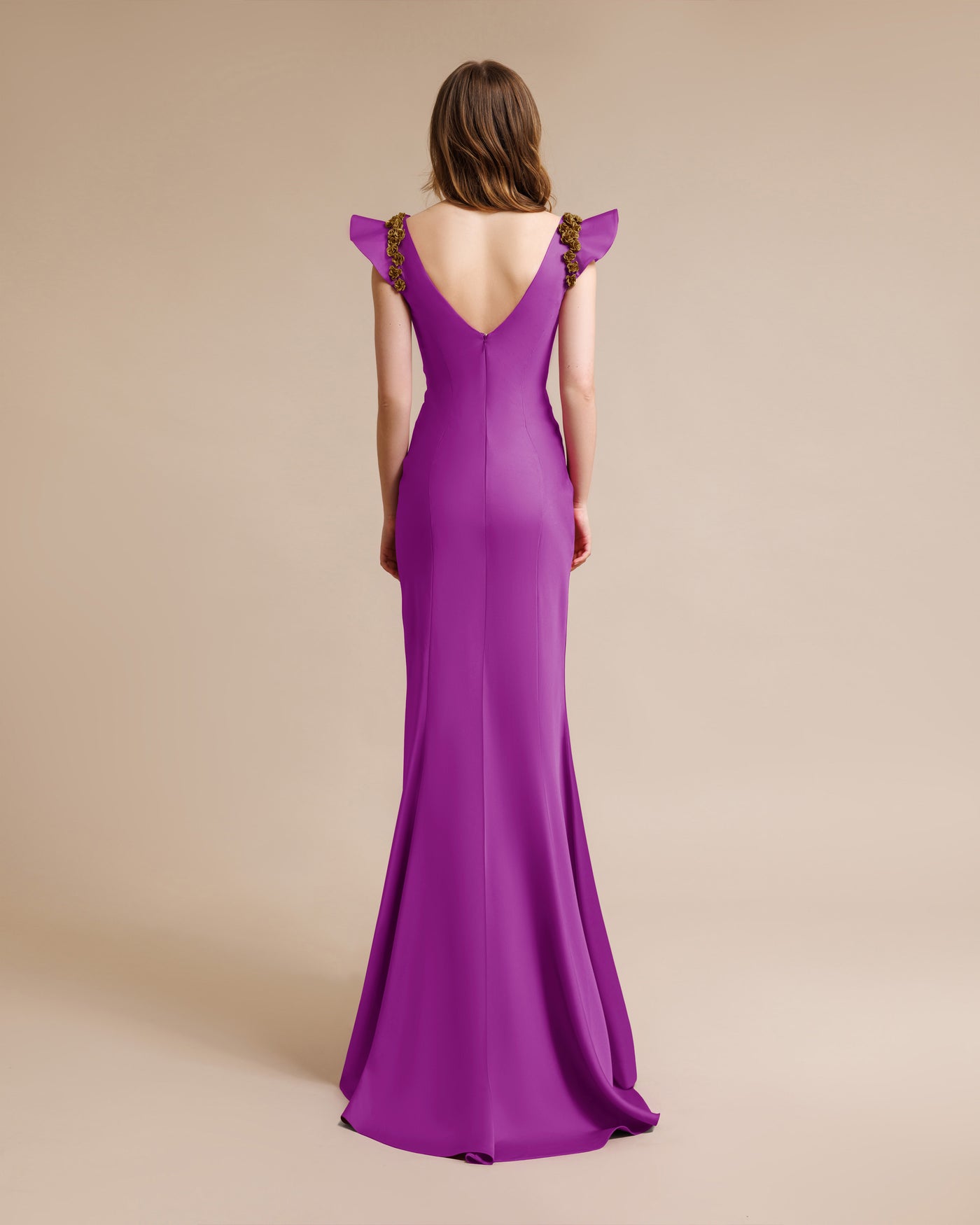 Dress With High Front Slit