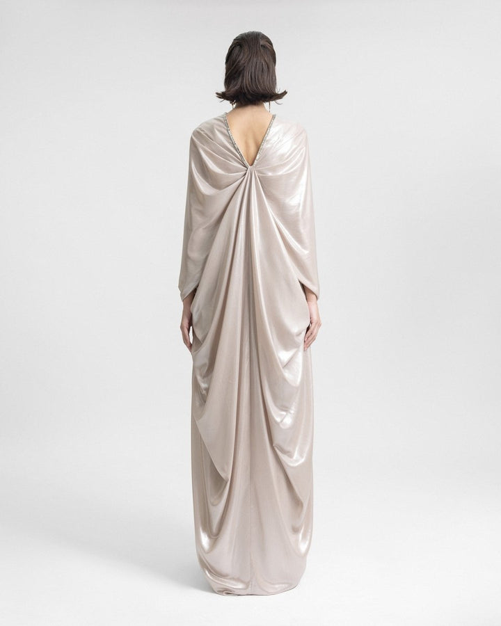 Draped Dropped - Down Back Kaftan - Gemy Maalouf