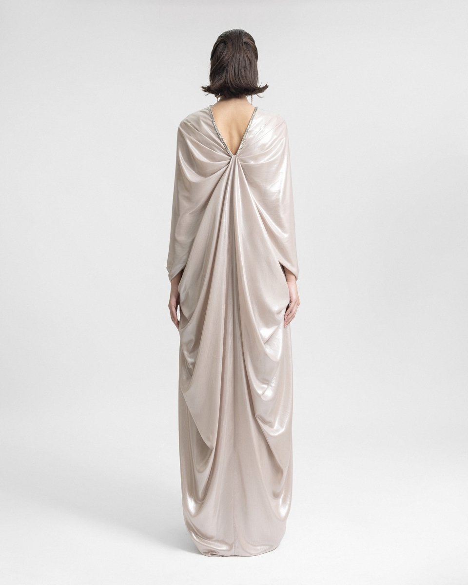 Draped Dropped - Down Back Kaftan - Gemy Maalouf