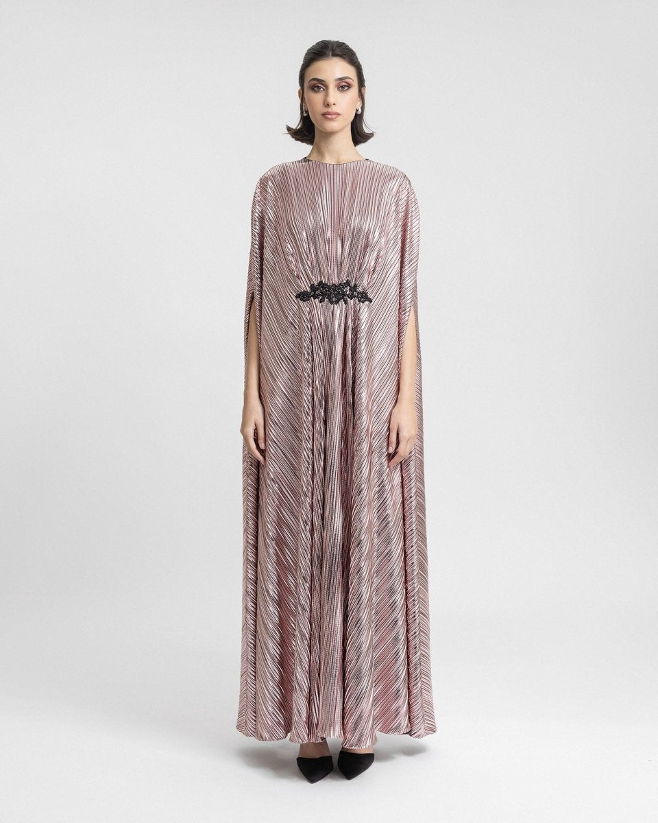 Beaded Waistline Kaftan - Gemy Maalouf