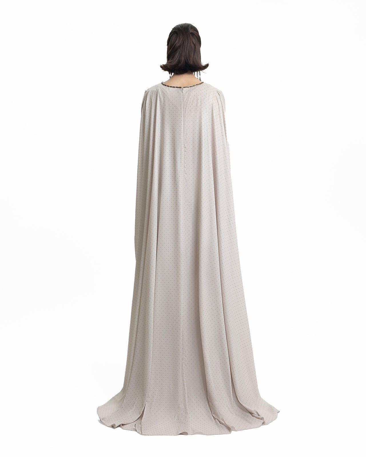 Beaded Neckline Kaftan