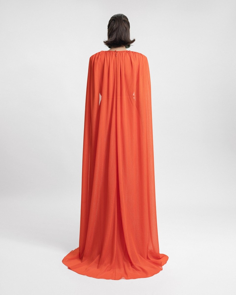 Structured Shoulders Kaftan - Gemy Maalouf