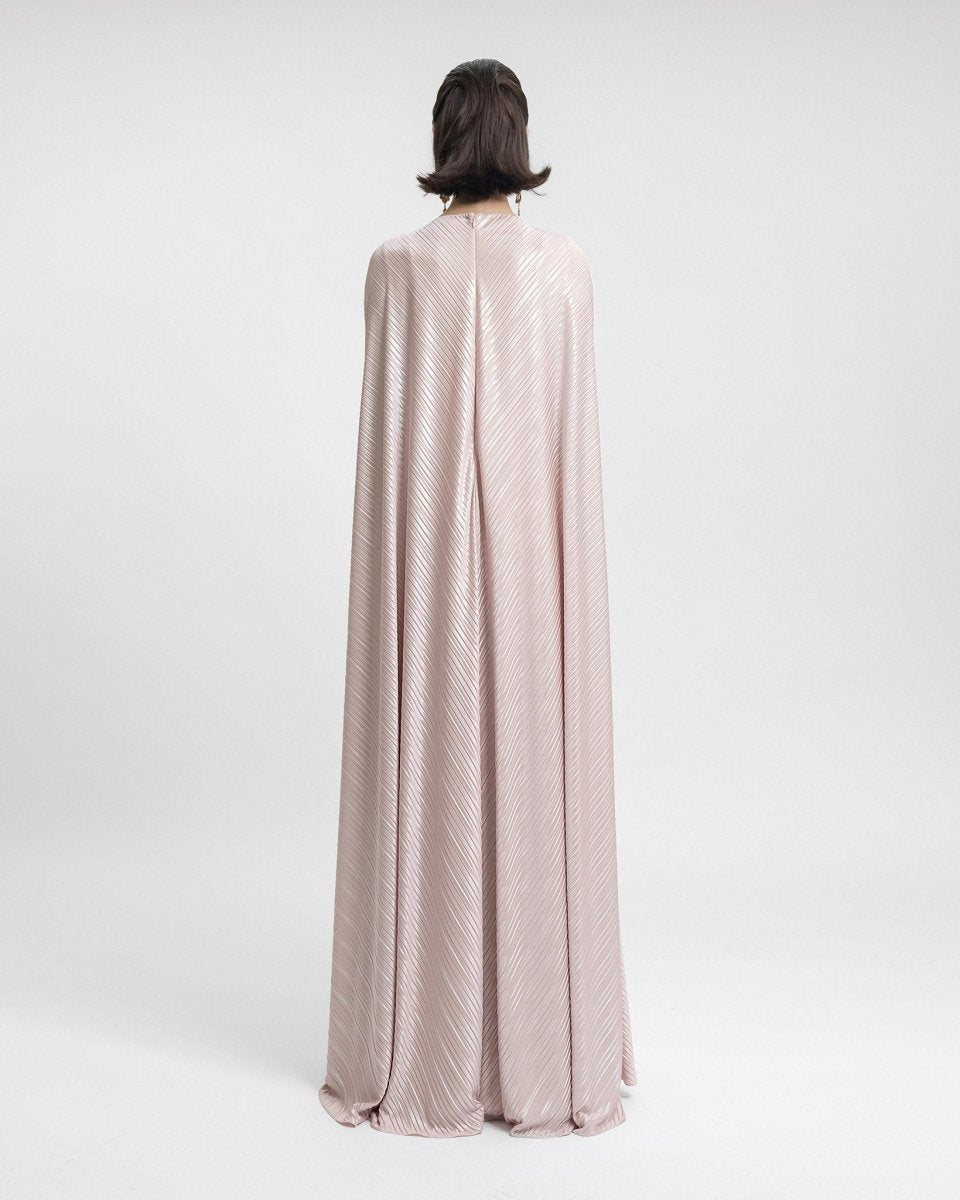 Draped Beaded Waistline Kaftan - Gemy Maalouf