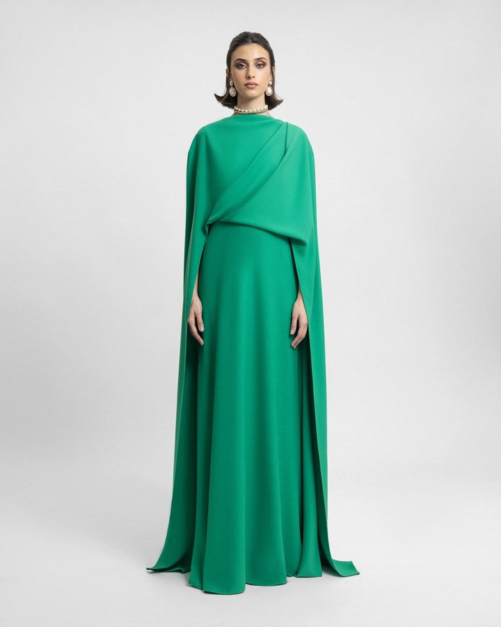 Draped Long kaftan - Gemy Maalouf
