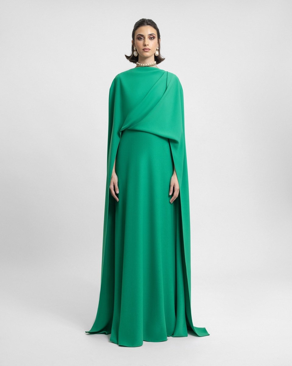 Draped Long kaftan - Gemy Maalouf