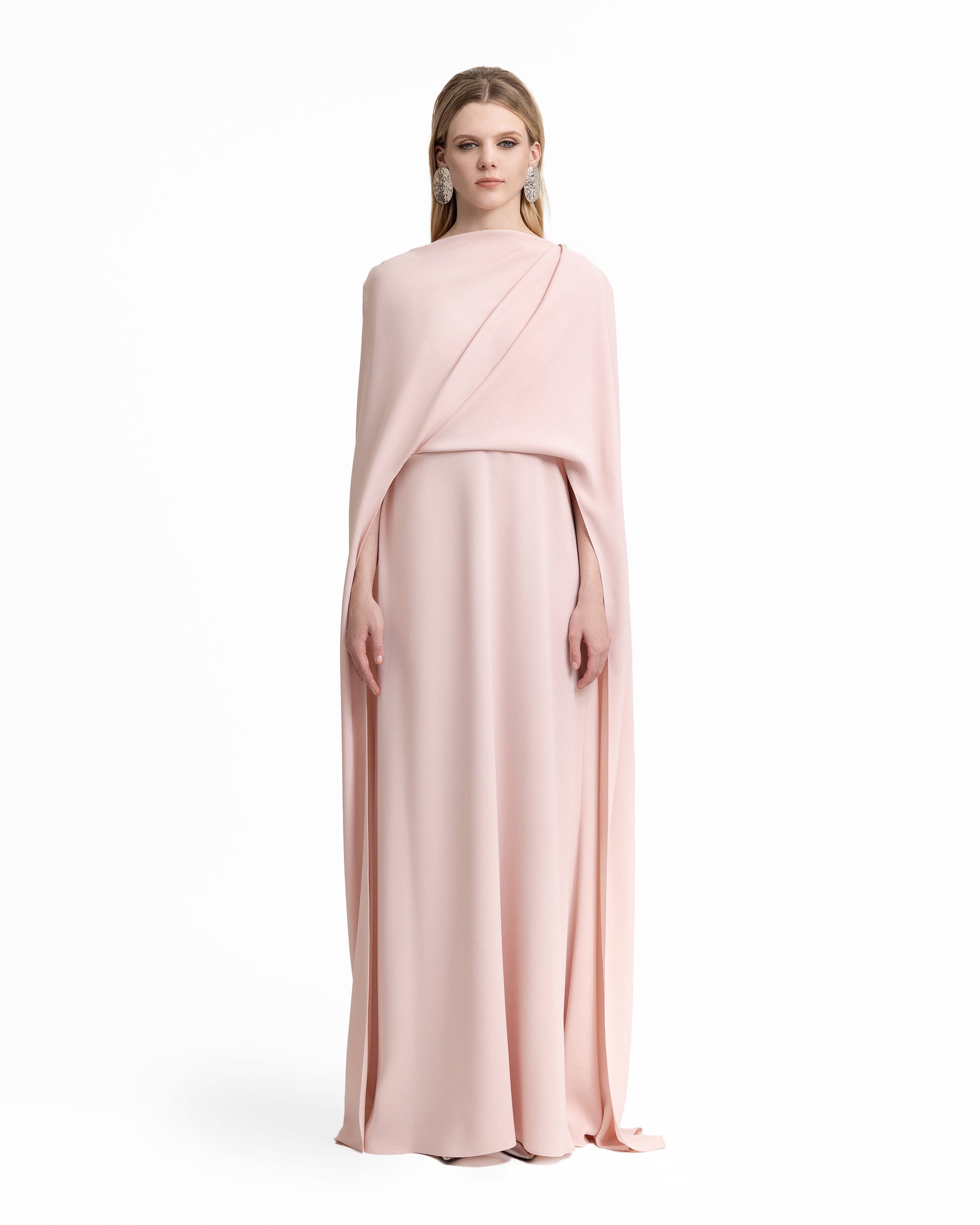 Draped Long Kaftan
