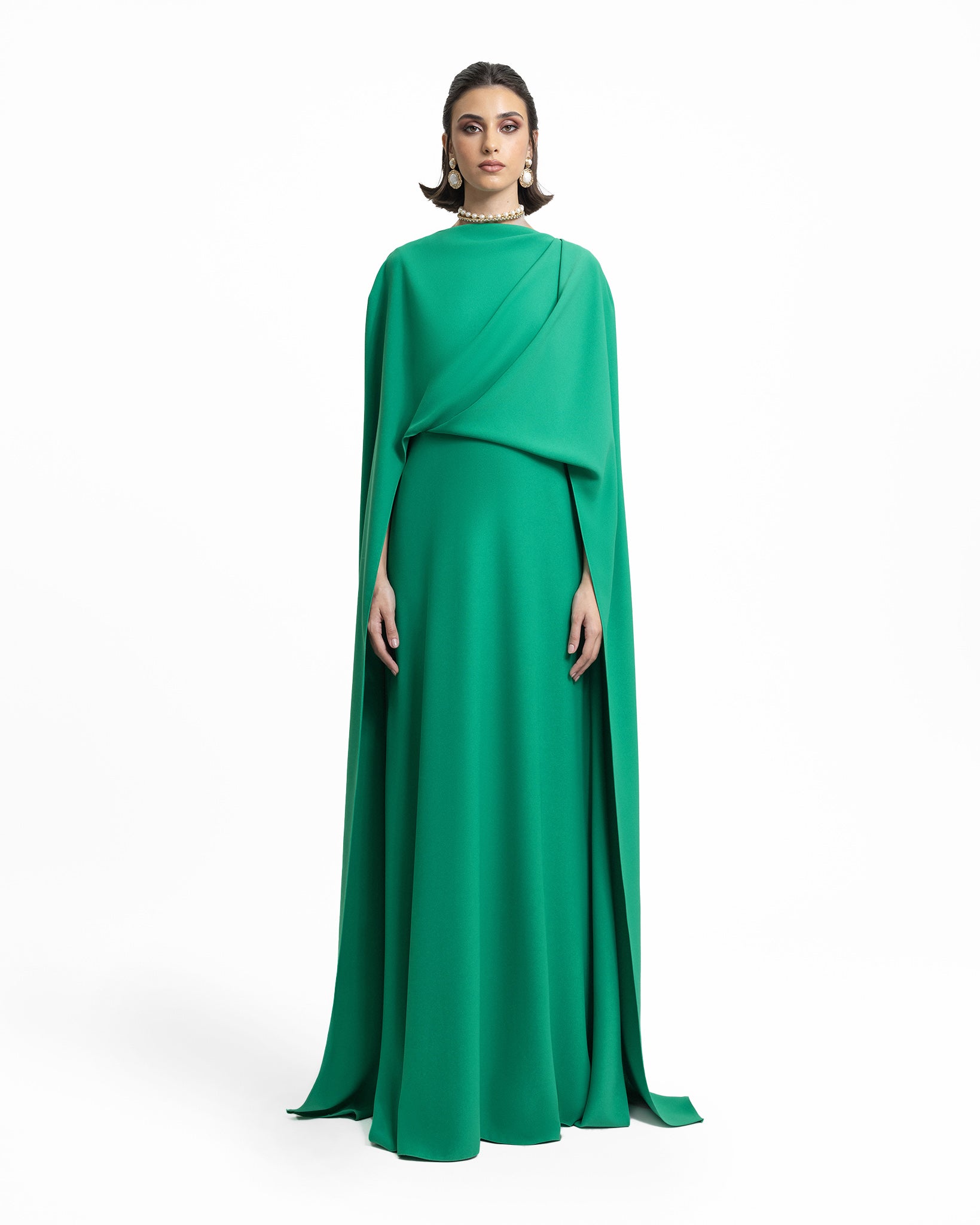 Draped Long kaftan