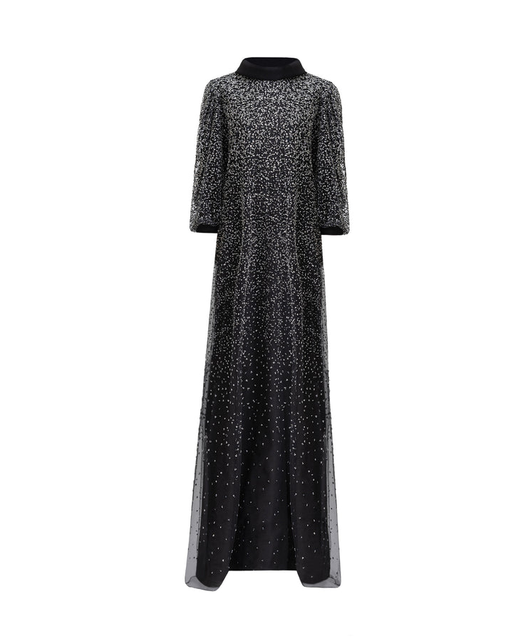 3/4 Sleeves Beaded kaftan