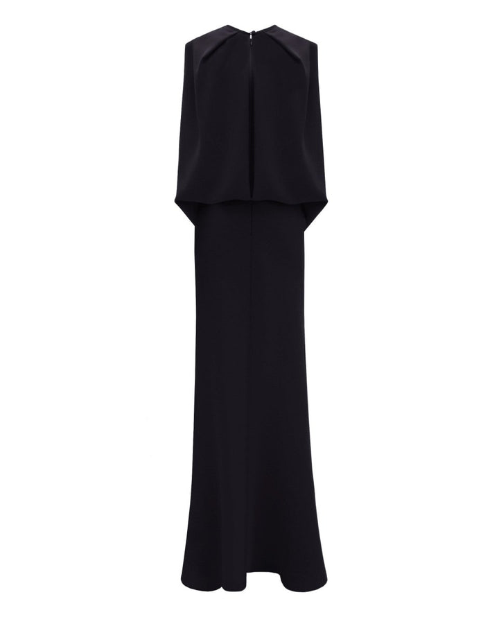 Slim Cut Black Dress - Gemy Maalouf