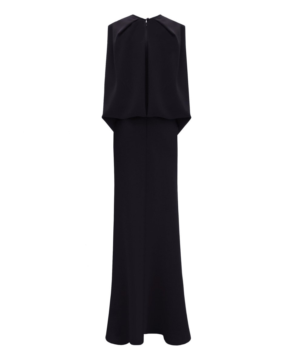 Slim Cut Black Dress - Gemy Maalouf