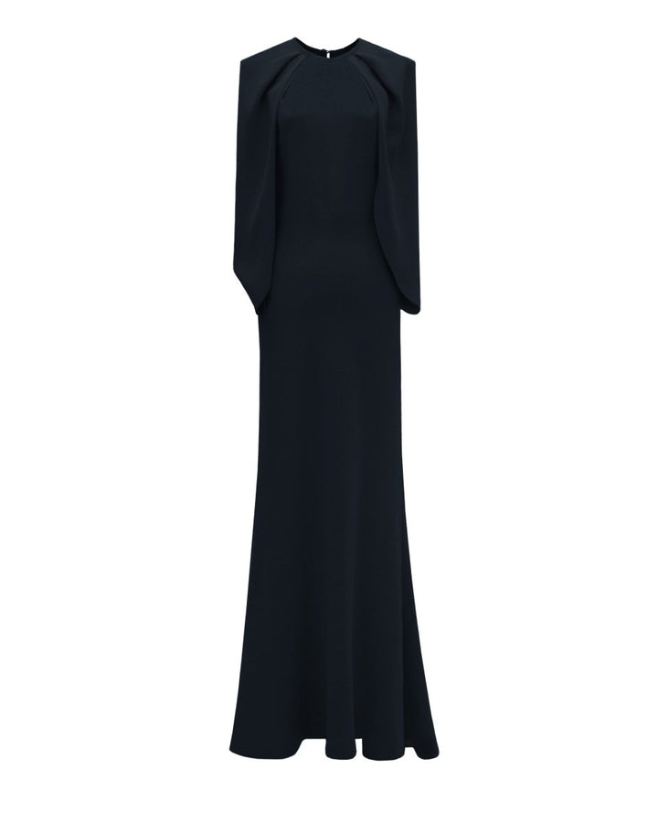 Slim Cut Black Dress - Gemy Maalouf