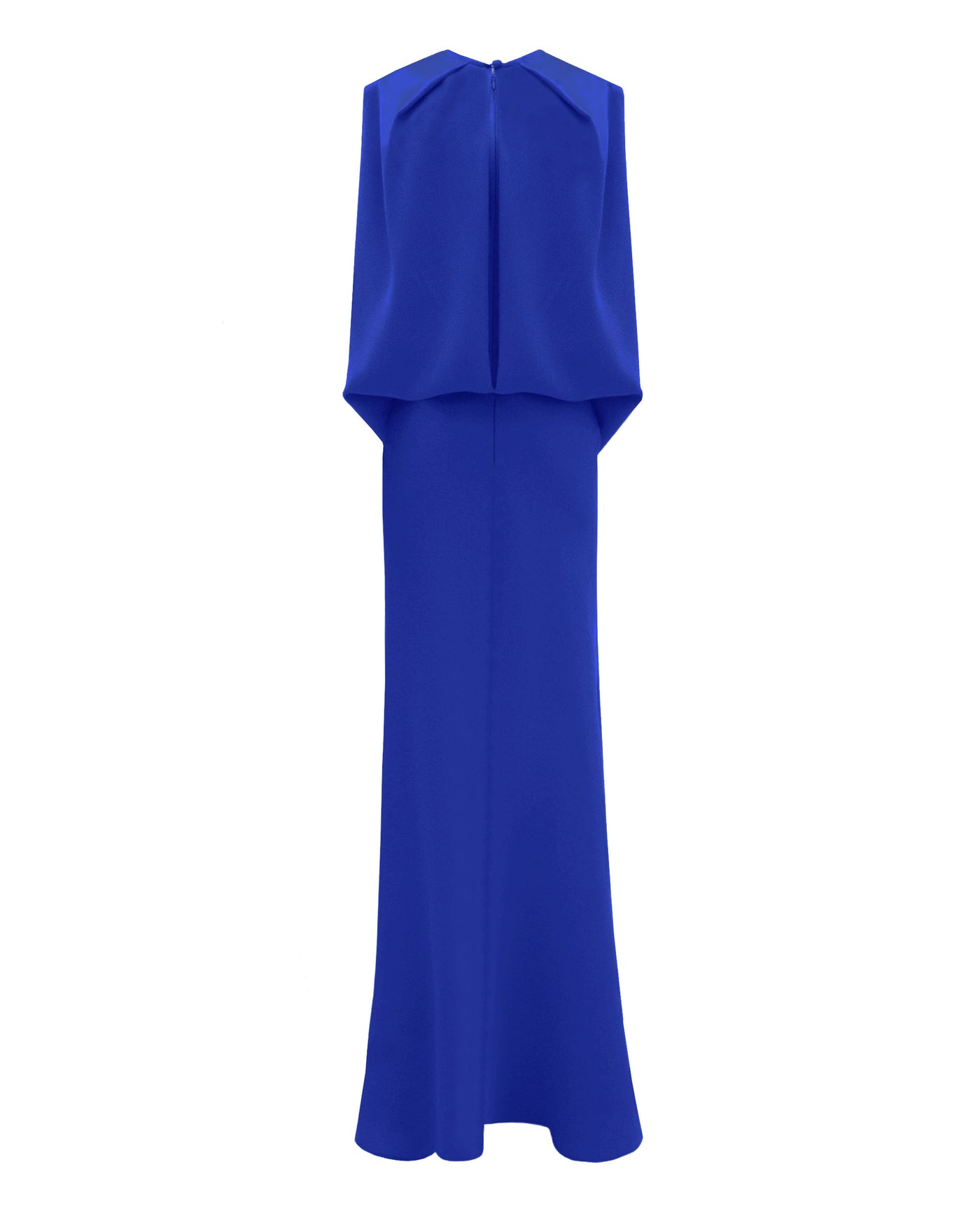 Slim Cut Royal Blue Dress
