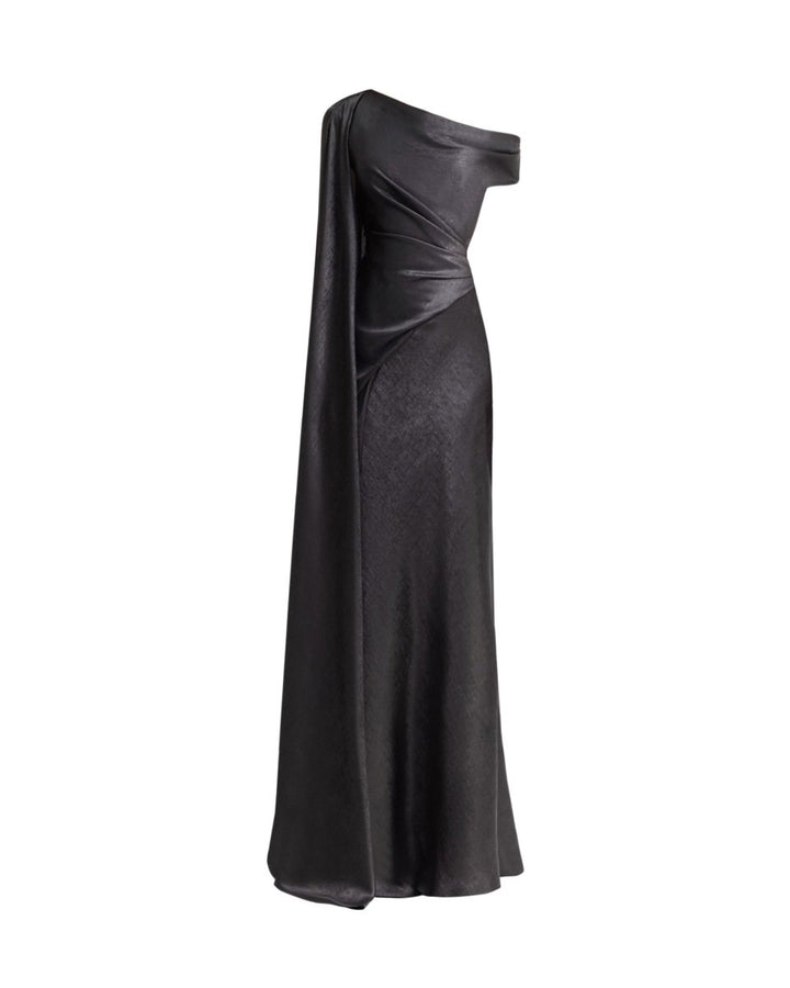 Asymmetrical Draped Dress - Gemy Maalouf