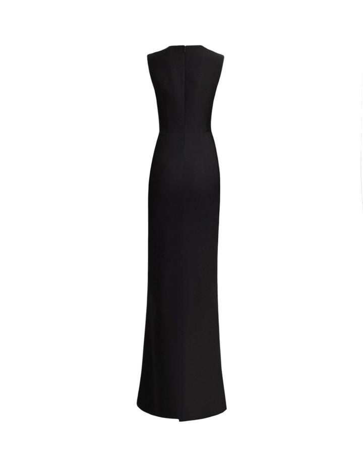 Structured Cut - Out Crepe Dress - Gemy Maalouf
