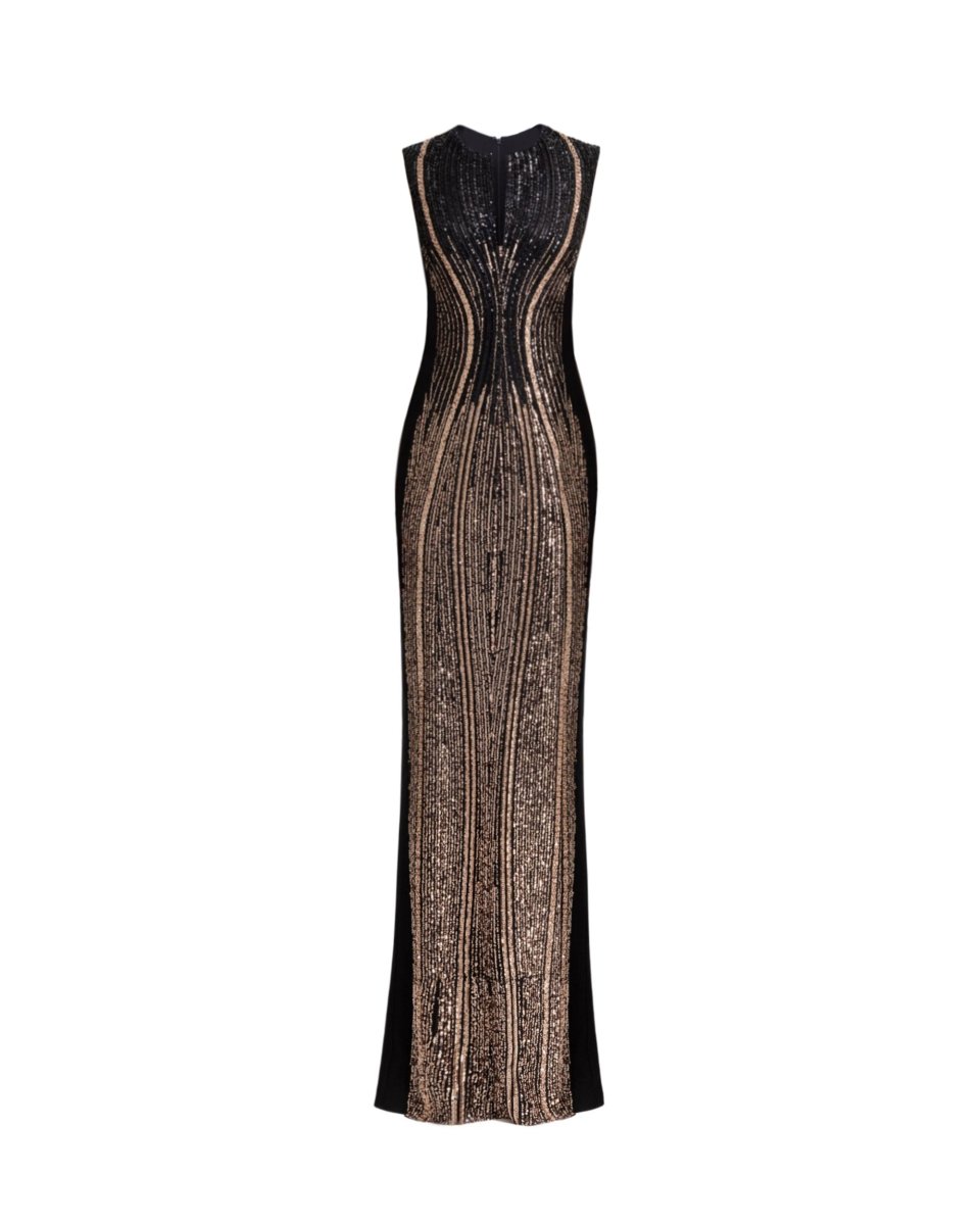 Structured Cut - Out Crepe Dress - Gemy Maalouf