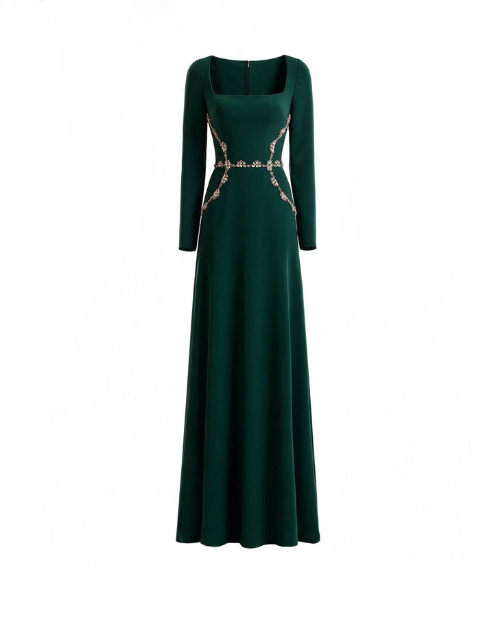 Beaded Waist Dress