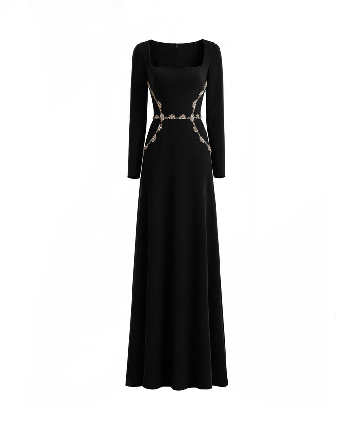 Beaded Waist Dress