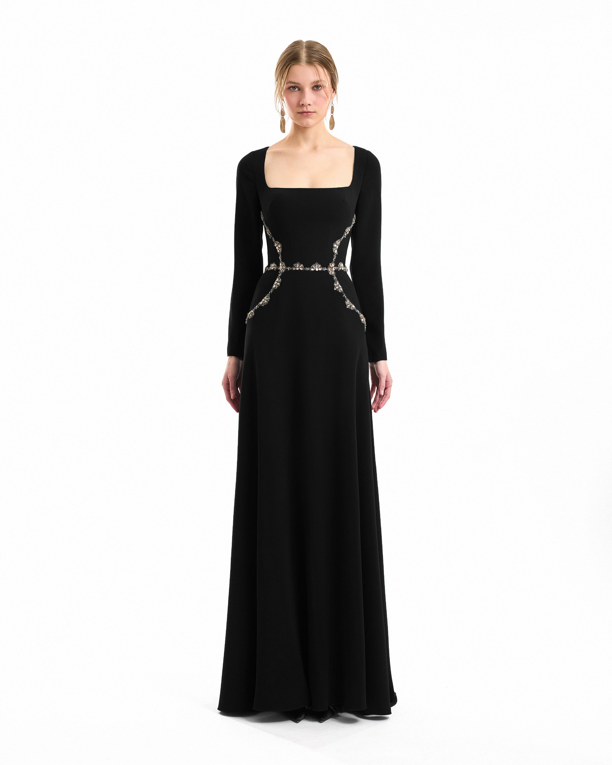 Beaded Waist Dress