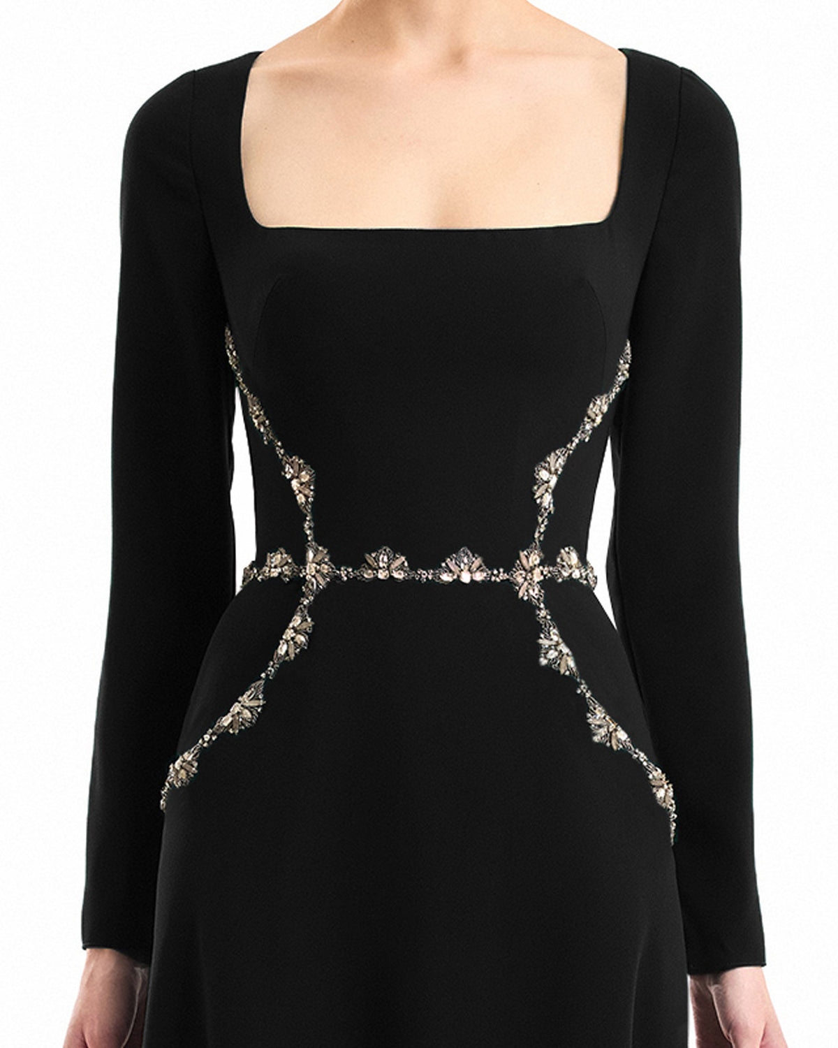 Beaded Waist Dress