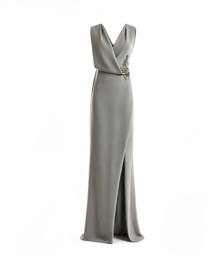 V-Neck Wrap Dress