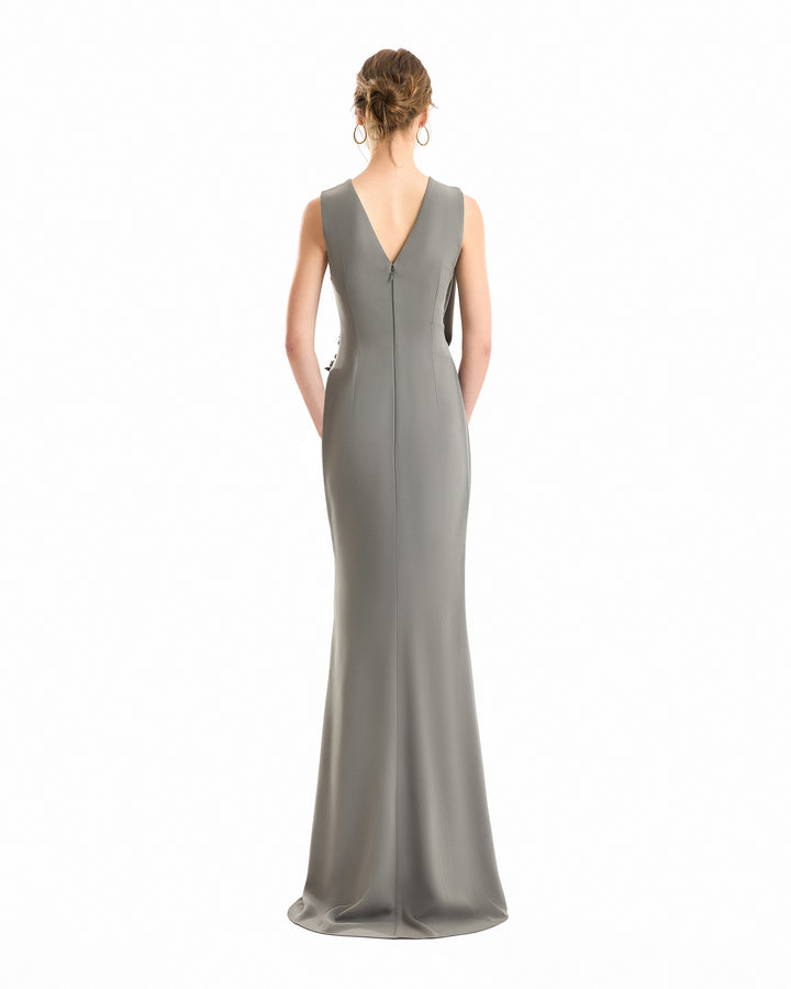 V-Neck Wrap Dress
