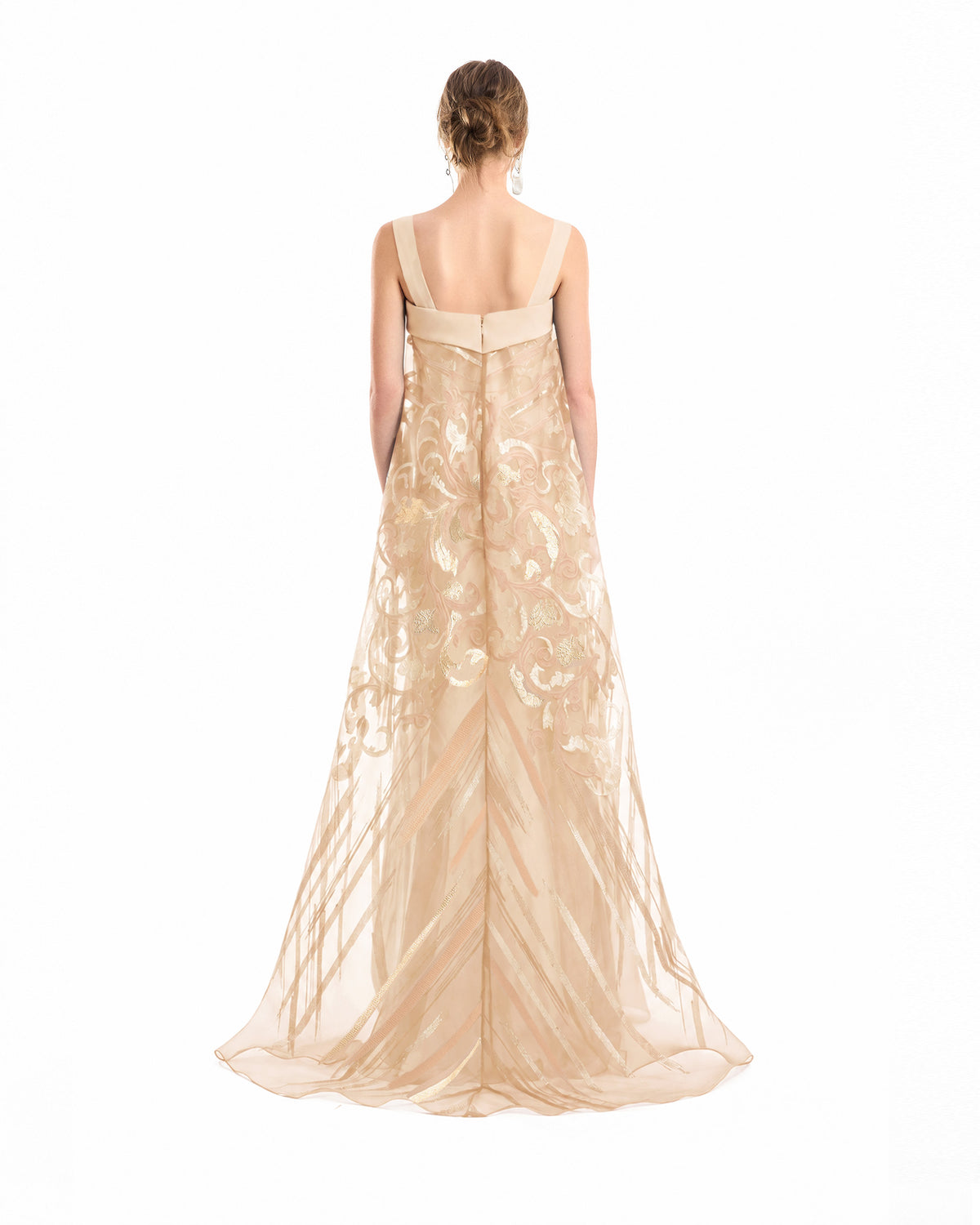 Sheer Overlay Dress