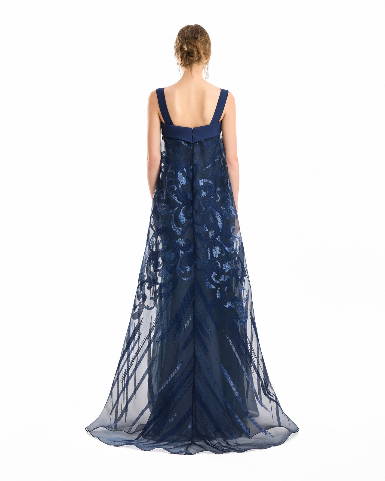 Sheer Overlay Dress