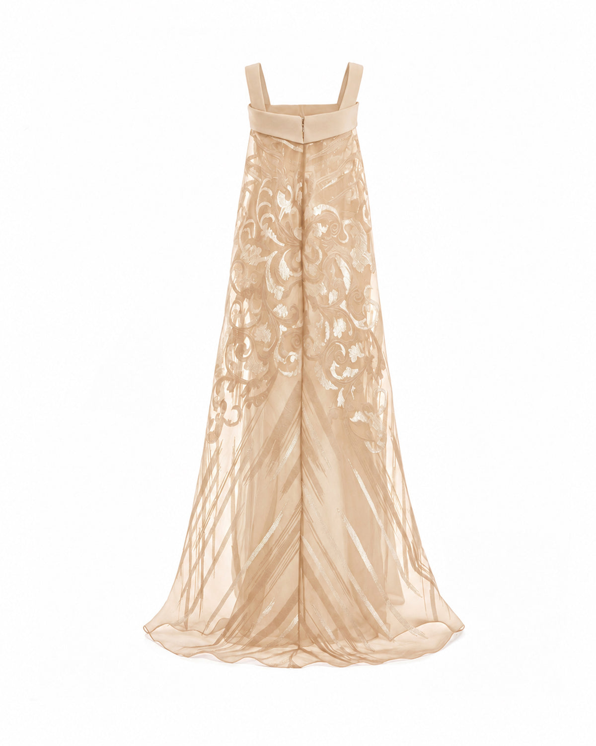 Sheer Overlay Dress