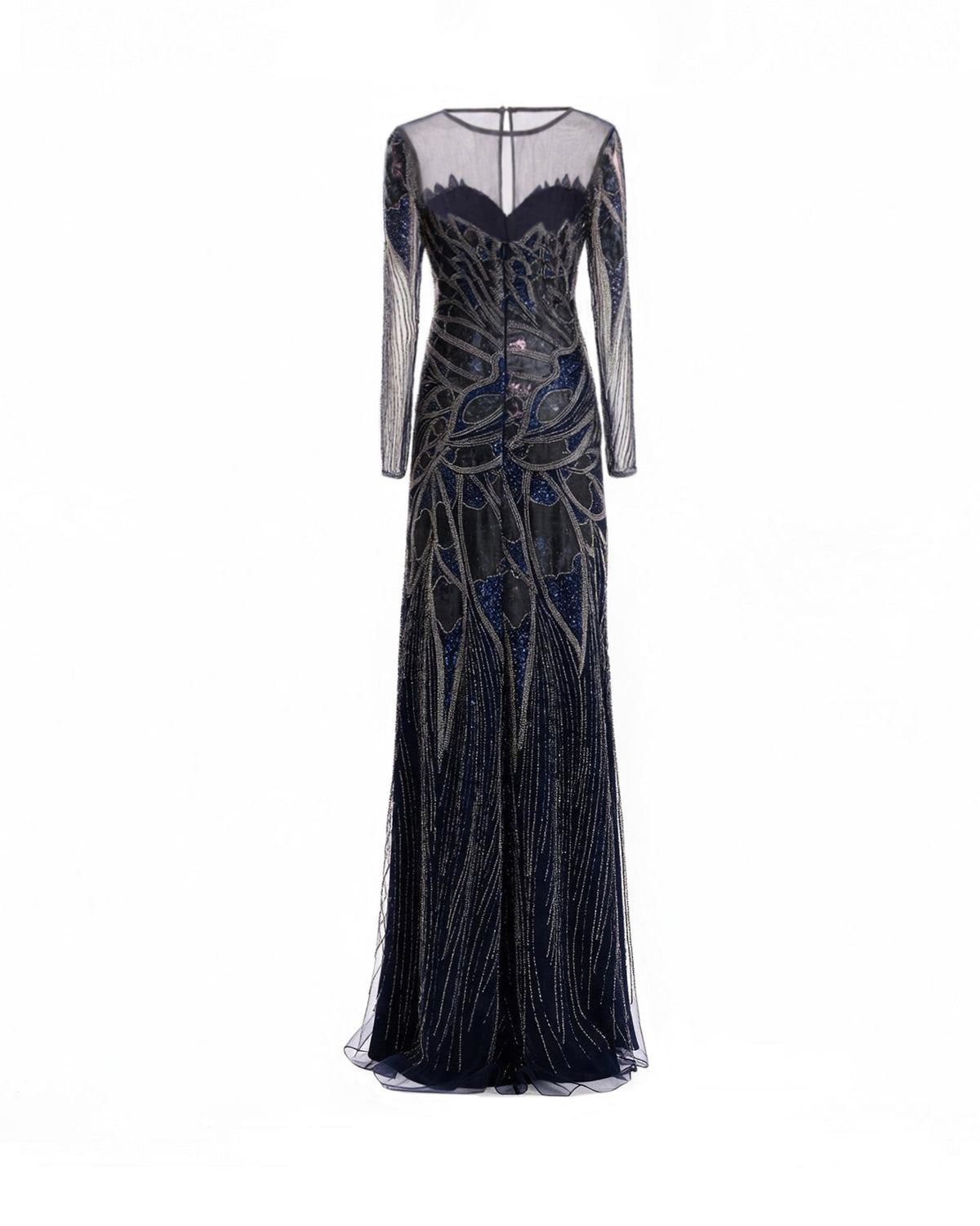 Beaded Illusion Dress