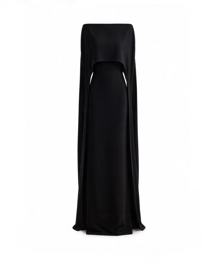 Cape Overlay Dress