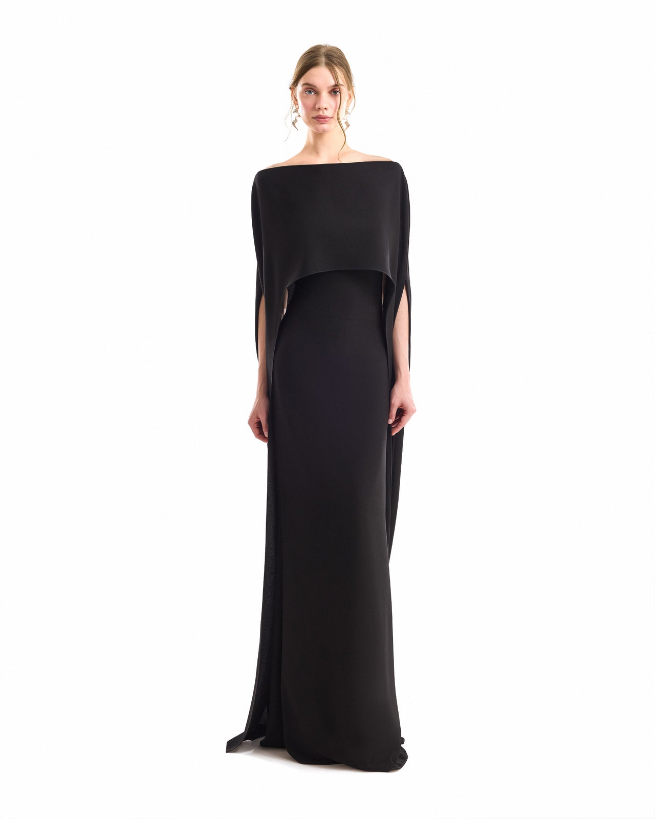Cape Overlay Dress