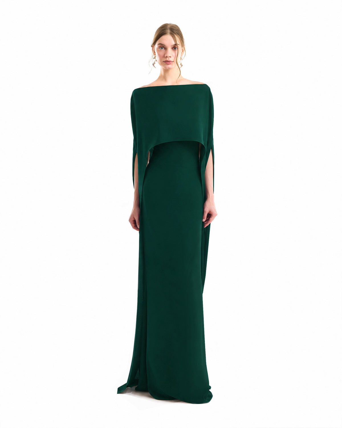 Cape Overlay Dress