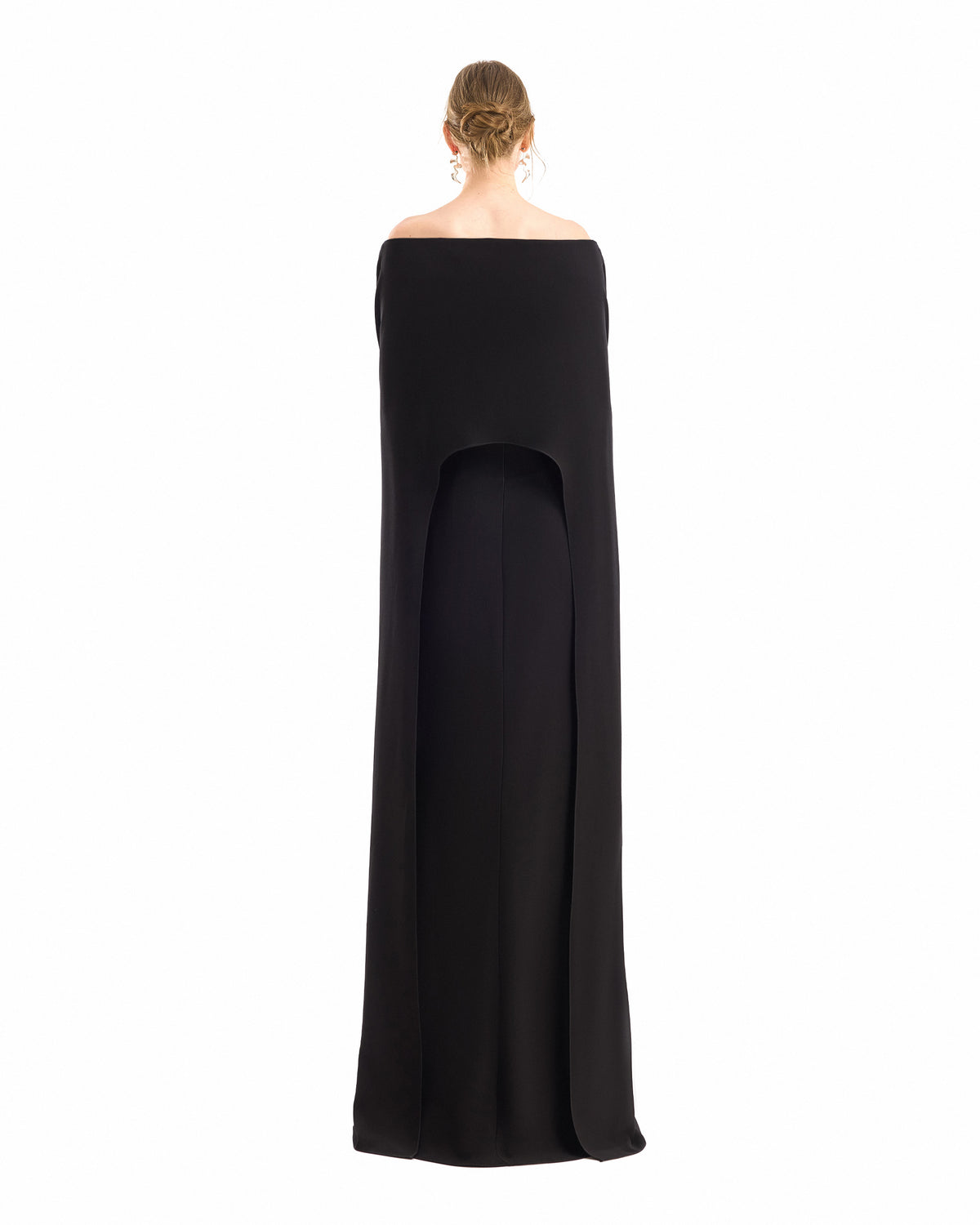 Cape Overlay Dress