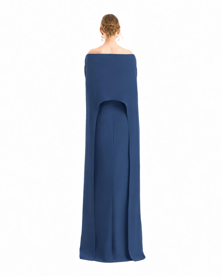 Cape Overlay Dress