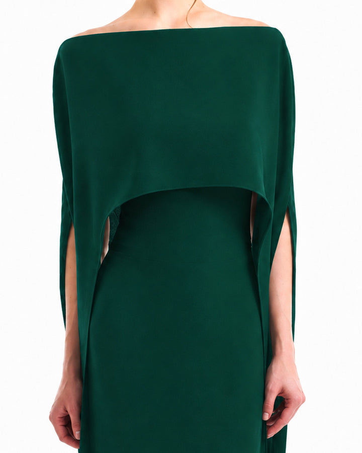 Cape Overlay Dress