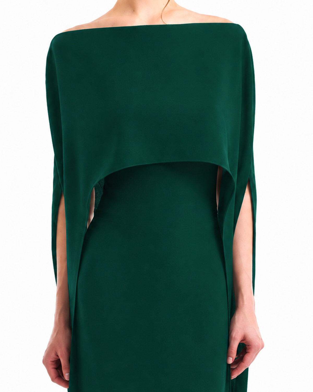 Cape Overlay Dress