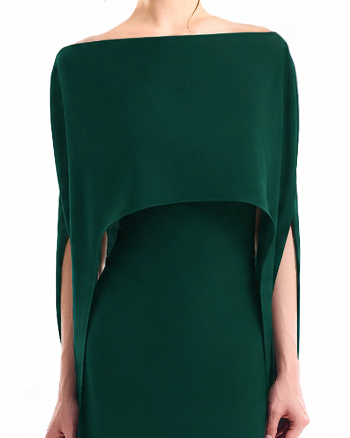 Cape Overlay Dress