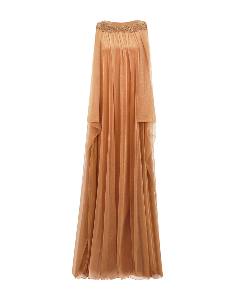 Draped Back Loose - Cut Kaftan - Gemy Maalouf