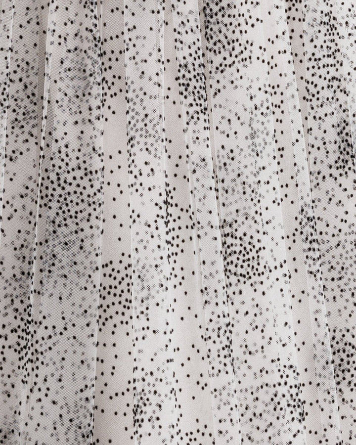 Flower At The Waist V - Neckline Dress - Gemy Maalouf