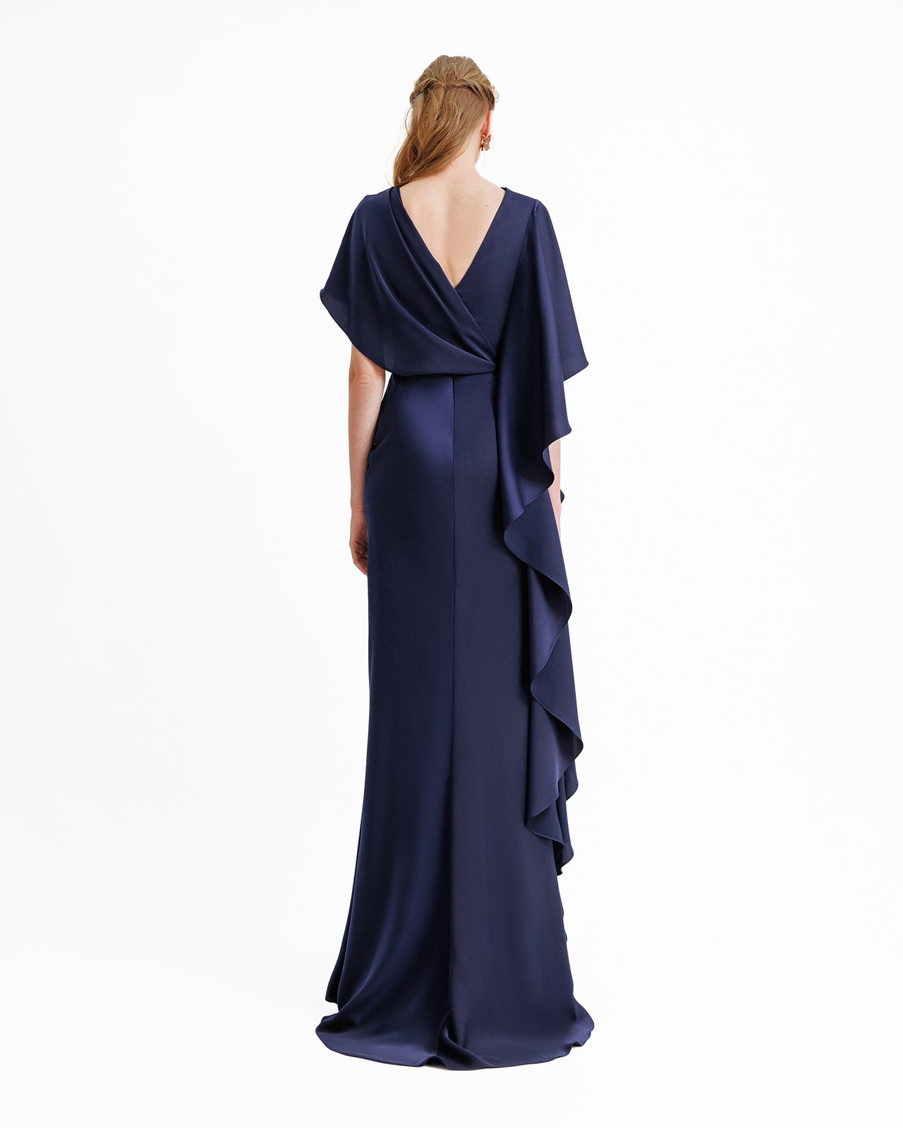 Gemy Maalouf | Evening Dresses | Asymmetrical Ruffled Draped Dress Gemy Maalouf | Evening Dresses | Asymmetrical Ruffled Draped Dress