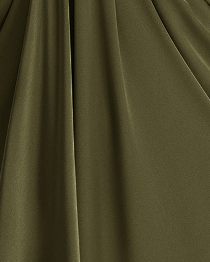 V - neckline Dress - Gemy Maalouf