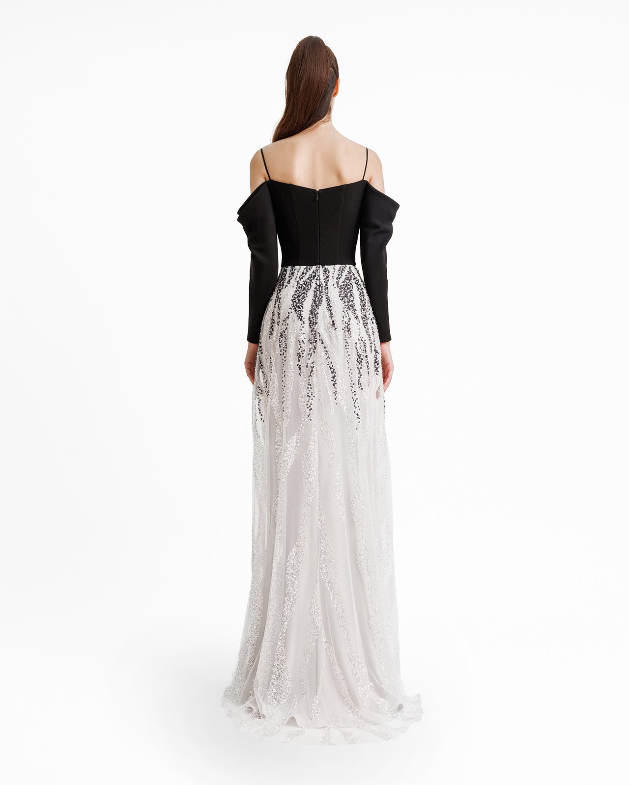 Off-The-Shoulder Draped Dress