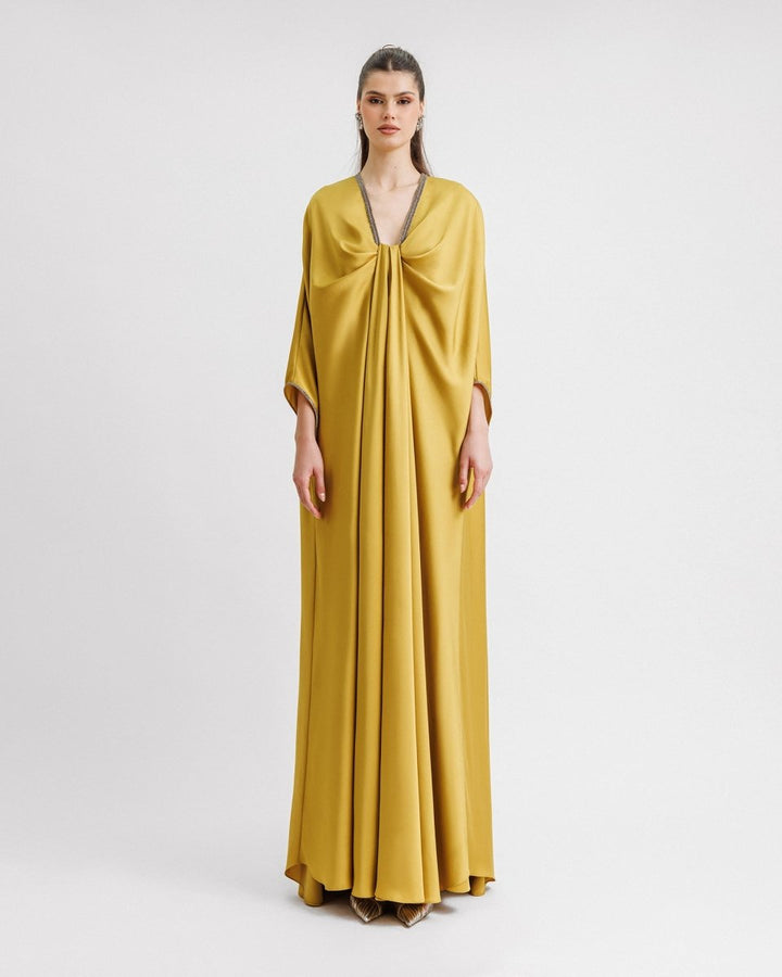 Three - quarters Sleeves Kaftan - Gemy Maalouf