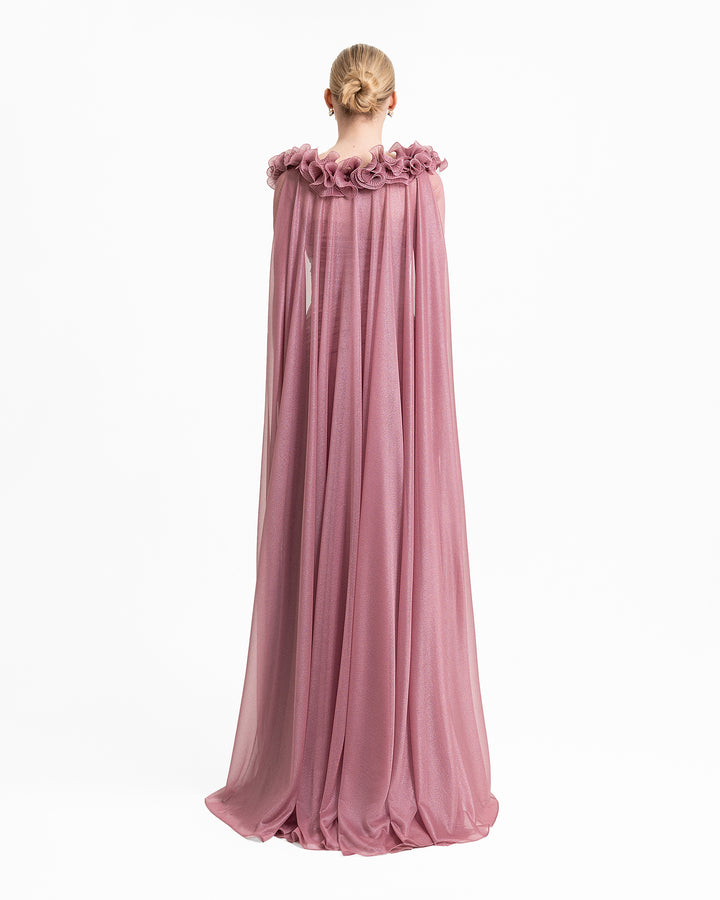 Dress with Detachable Long Sleeves Top