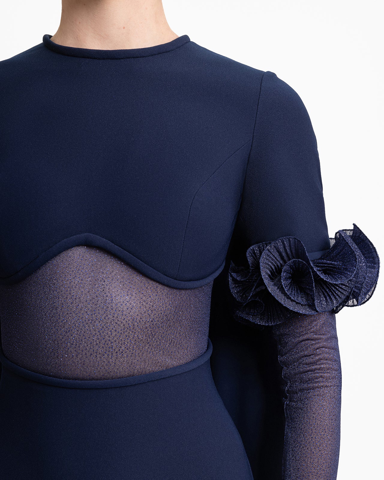 See-Through Under-Bust Dress