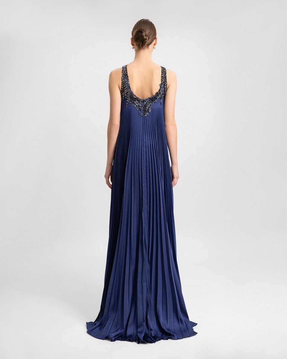 Loose Plissé Skirt Dress - Gemy Maalouf