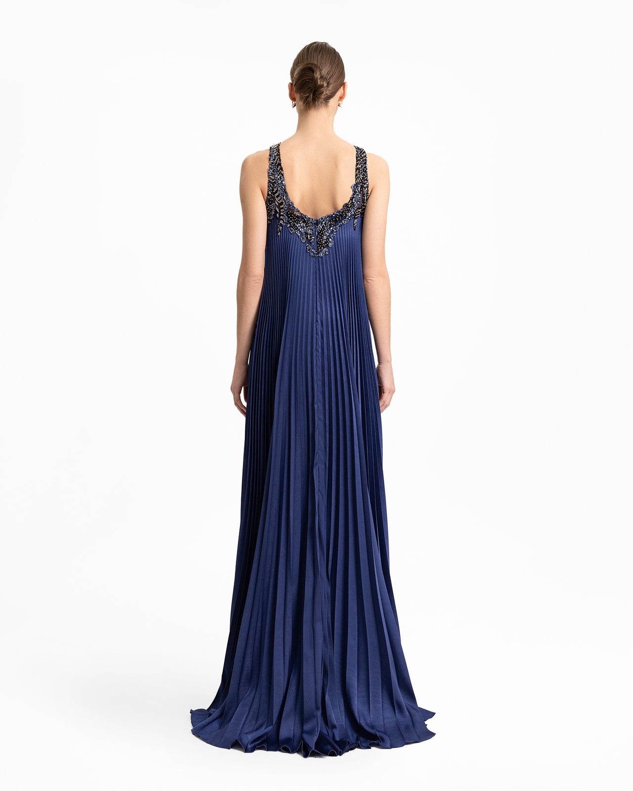 Loose Plissé Skirt Dress