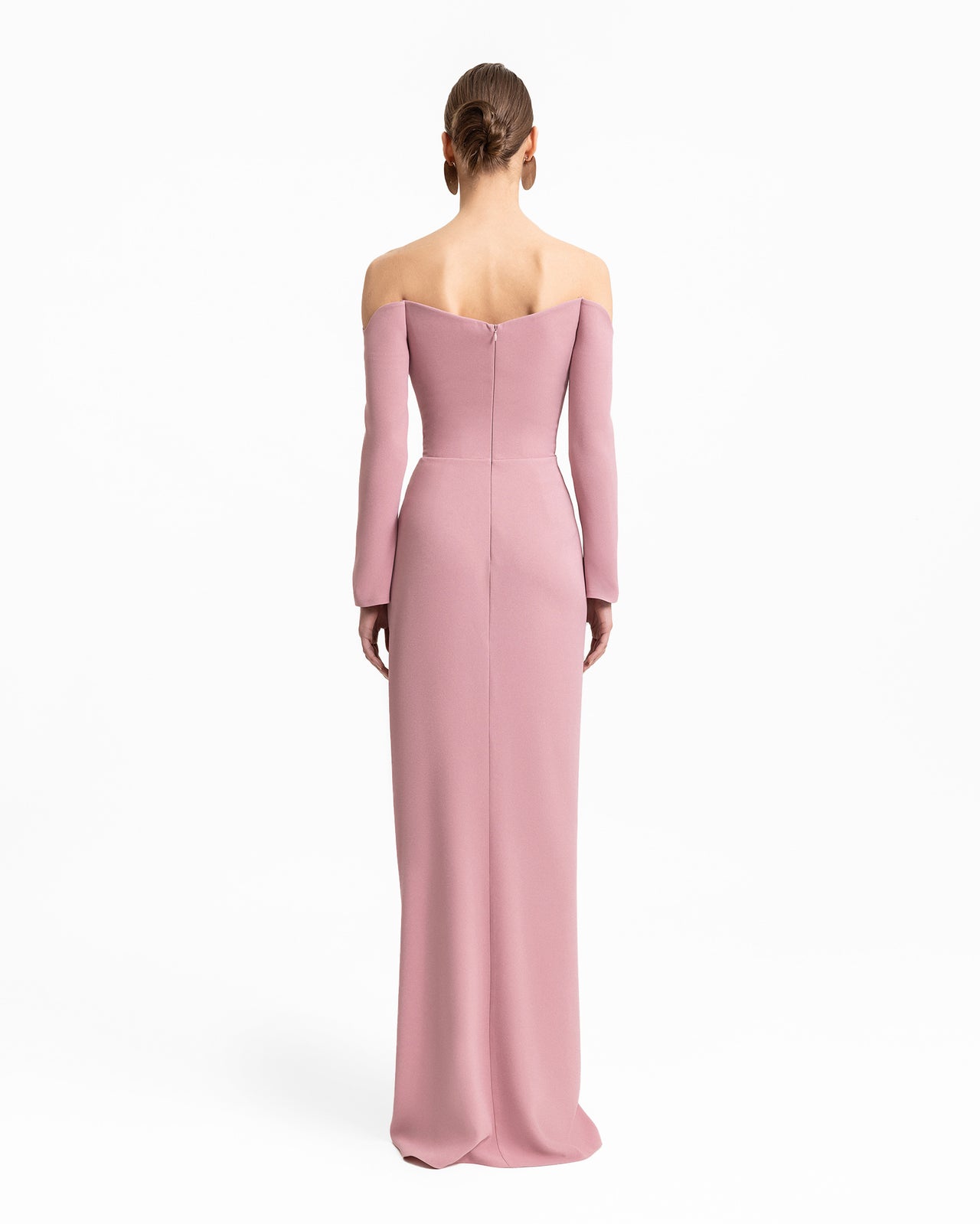 Off-Shoulders Draped Dress