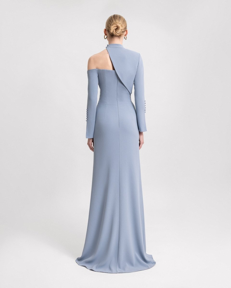 Button - Down Front Dress - Gemy Maalouf